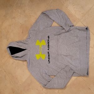 Mens size small Under Armour hooded sweatshirt.